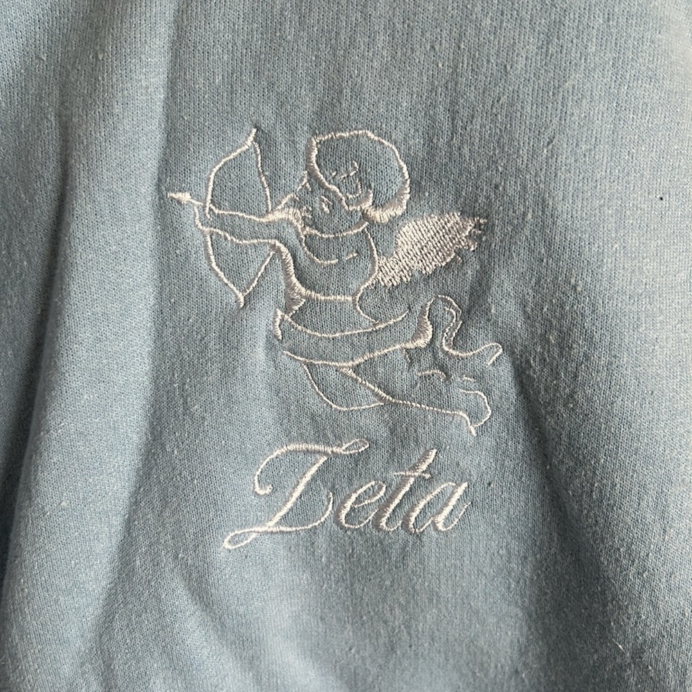 Light blue zeta hoodie
